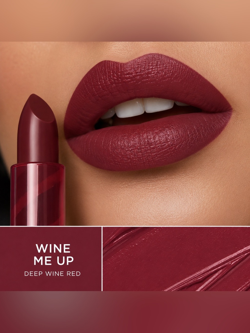 Jafra Classic Lipstick Wine Me Up | Deep Wine Red Lipstick | New